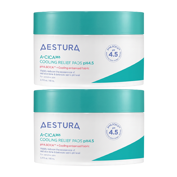 AESTURA A-Cica 365 Calming Skincare Set (Toner 200ml + Serum 40ml + Cream 60ml + Toner Pad 60 Pads) (13 Options)
