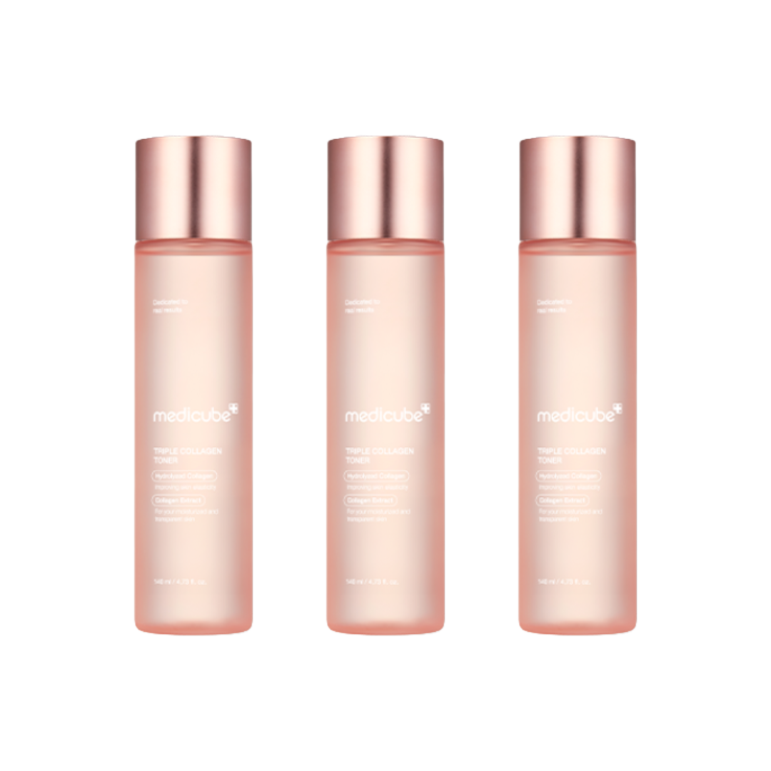 Medicube Triple Collagen Toner 4.0 (Renewed) 140ml (3 Options)