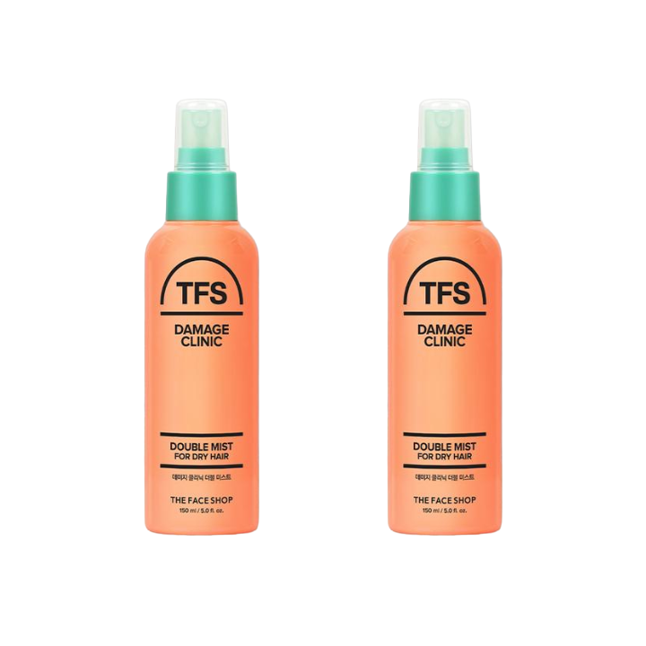 THE FACE SHOP Damage Clinic Hair Care (Shampoo / Treatment / Ampoule Treatment / Cream Essence / Double Mist / Recovery Balm ) (24 Options)