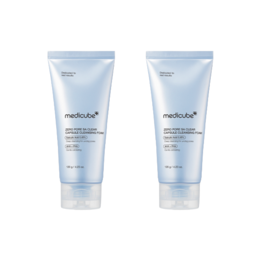 Medicube Zero Pore Clearing Capsule Foam Cleanser 120 g (3 Options)