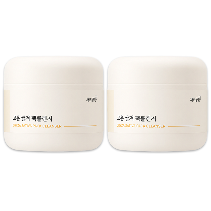 CHAEBIGONGGAN Pack Cleanser 45g (Centella / Houttuynia / Rice Bran) (10 Options)