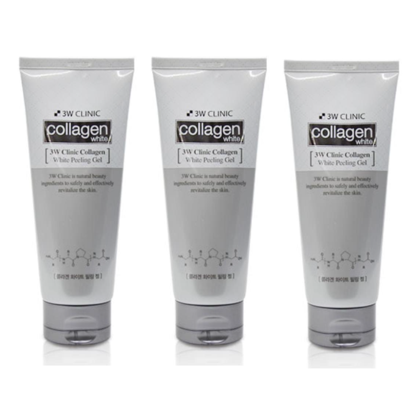 3W CLINIC Collagen White Peeling Gel 180ml (3 Options)