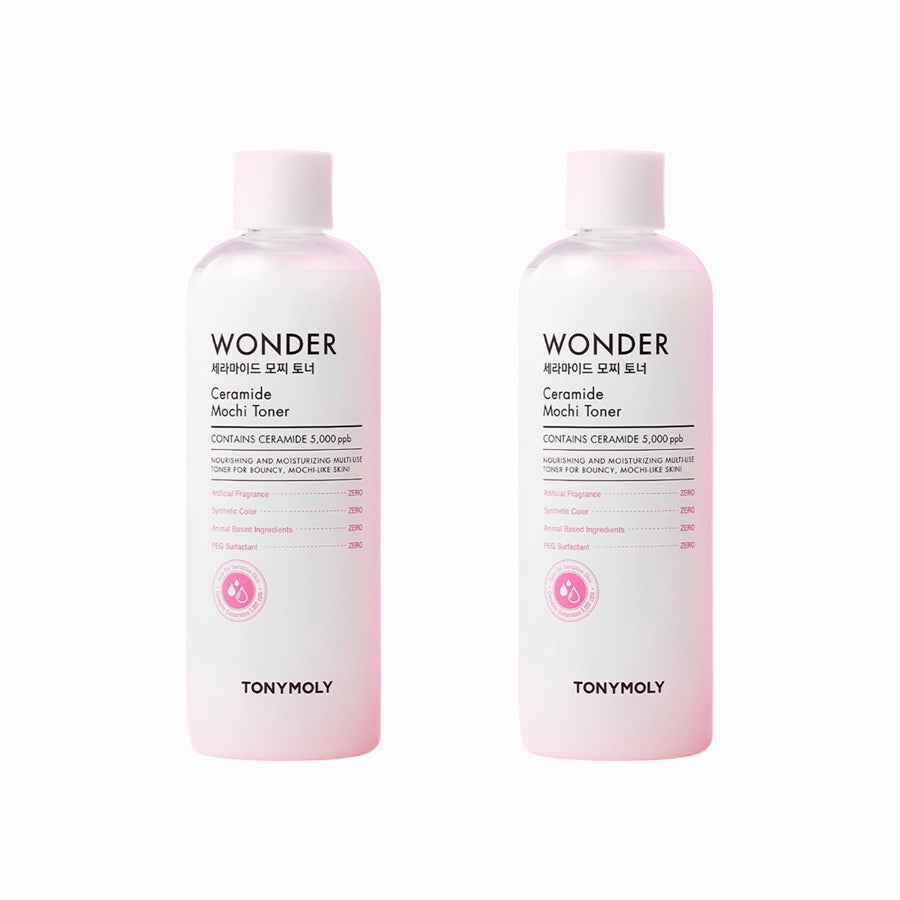TONYMOLY Wonder Ceramide Mochi Toner 500ml (3 Options)