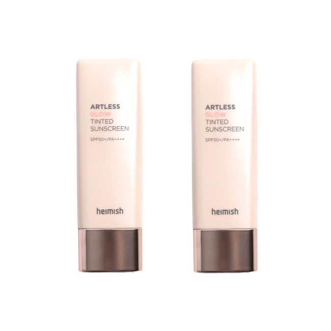 Heimish Artless Glow Tinted Sunscreen SPF50+ PA++++ 40ml (3 Options)