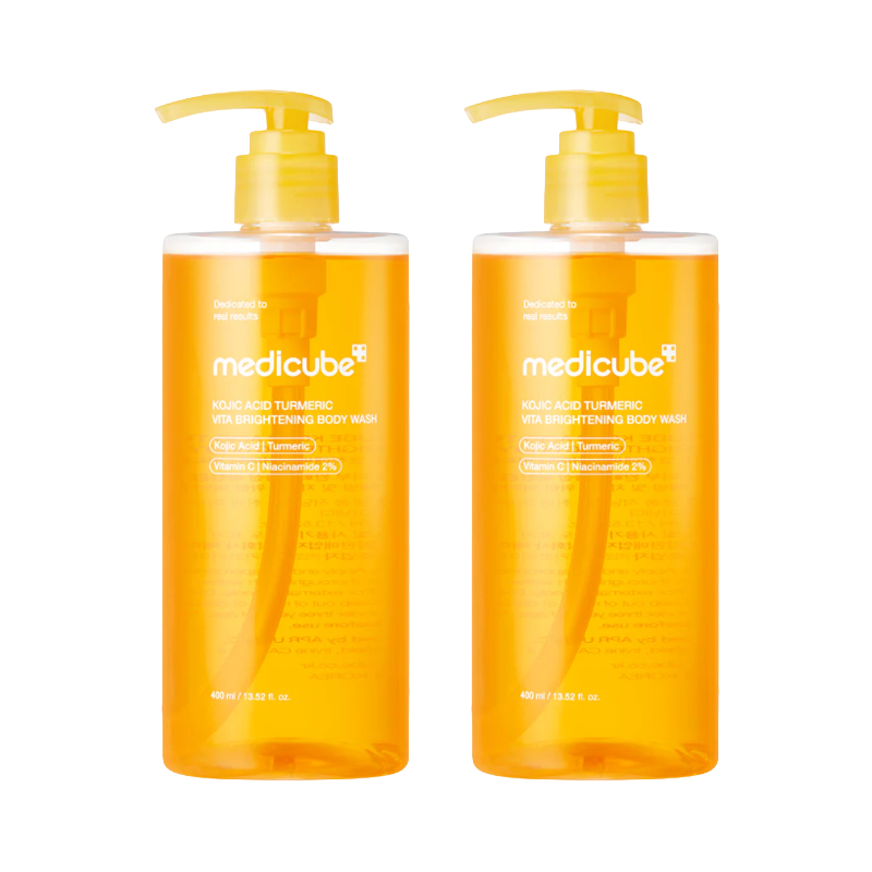 Medicube Kojic Acid Turmeric Vita Brightening Body Wash 400ml (3 Options)