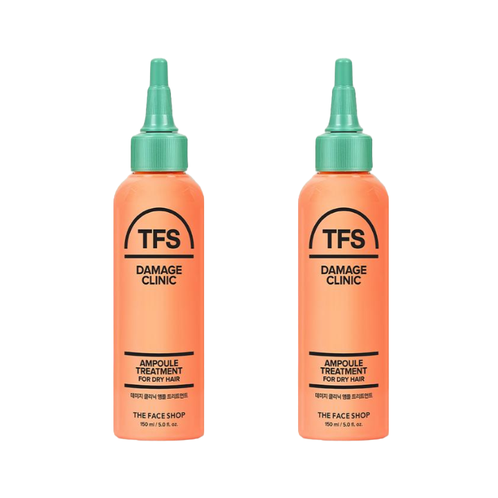 THE FACE SHOP Damage Clinic Hair Care (Shampoo / Treatment / Ampoule Treatment / Cream Essence / Double Mist / Recovery Balm ) (24 Options)