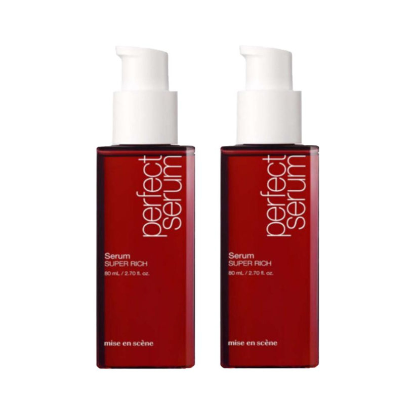Mise-en-scène Perfect Serum ORIGINAL /STYLING /SUPER RICH /WATERY /ROSE PERFUME /MAGIC STRAIGHT (80 ml) (18 Options)