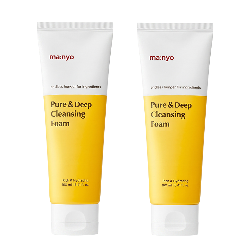 ma:nyo Pure & Deep Cleansing Foam160ml (3 Options)
