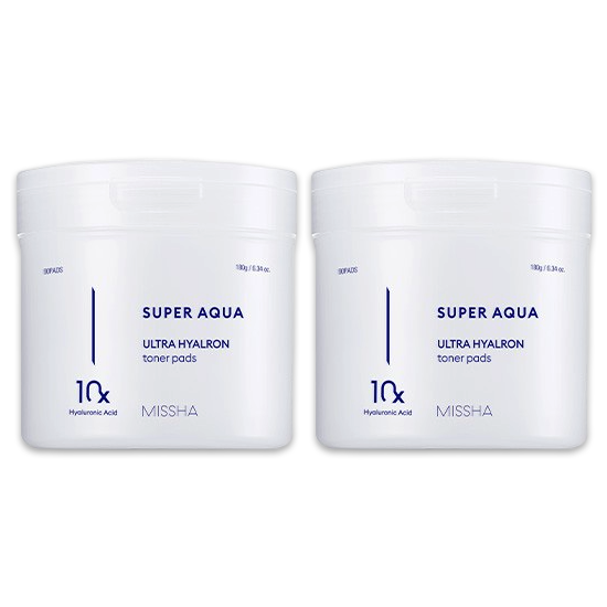 MISSHA Super Aqua Ultra Hyaloron Toner Pad 180g (90pads)