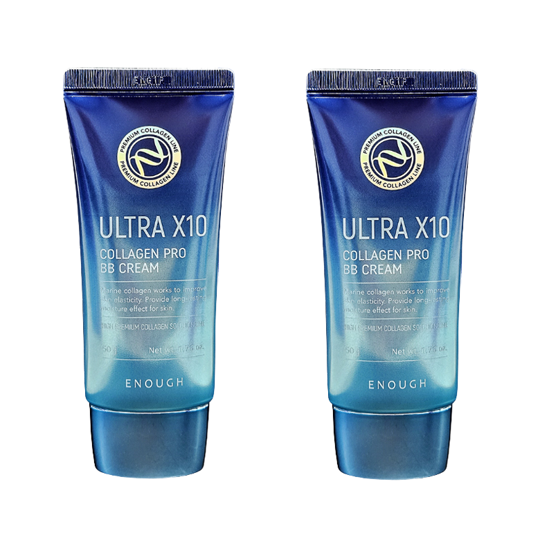 Enough Ultra X10 Collagen Pro BB Cream 50g / Sun Cream 50g (7 Options)
