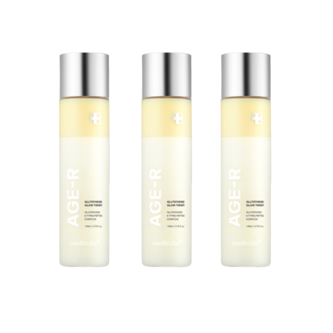 Medicube AGE‑R Glutathione Glow Toner 140ml (3 Options)