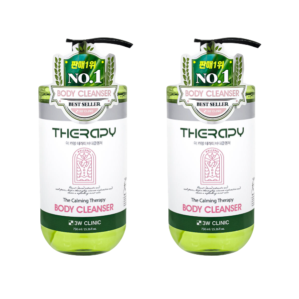 3W CLINIC THE CALMING THERAPY SHAMPOO 500ml, HAIR ESSENCE 500ml, BODY CLEANSER 750ml, BODY LOTION 500ml, HAIR MIST 210ml ( 17 Options)