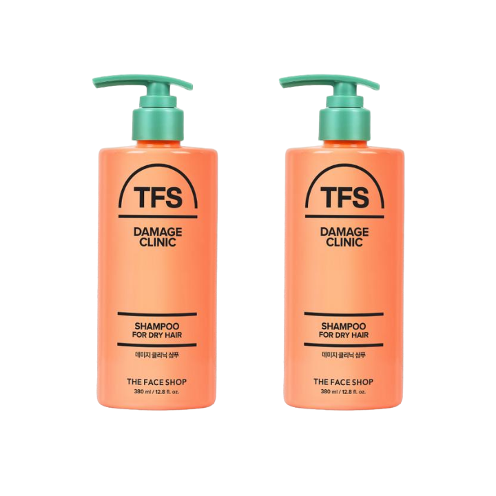 THE FACE SHOP Damage Clinic Hair Care (Shampoo / Treatment / Ampoule Treatment / Cream Essence / Double Mist / Recovery Balm ) (24 Options)