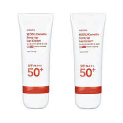 ASPASIA Yeosu Camellia Tone-Up Sun Cream SPF50+ PA+++ 70ml (3 Options)