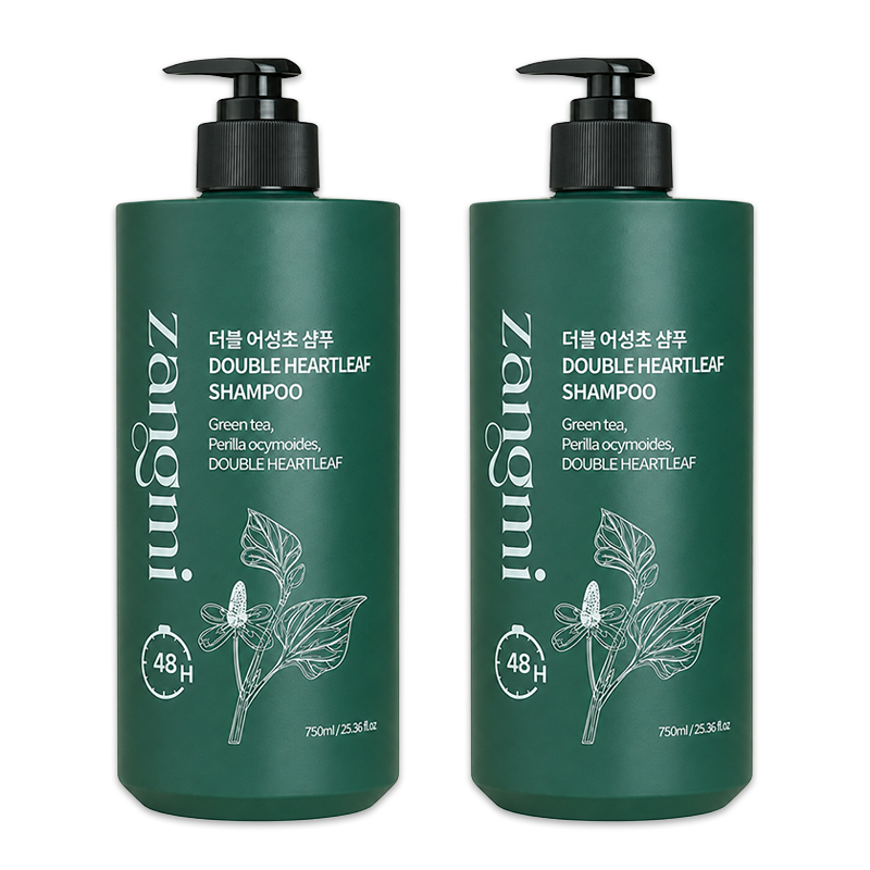 Zangmi Double Heartleaf Shampoo 750ml (2 options)