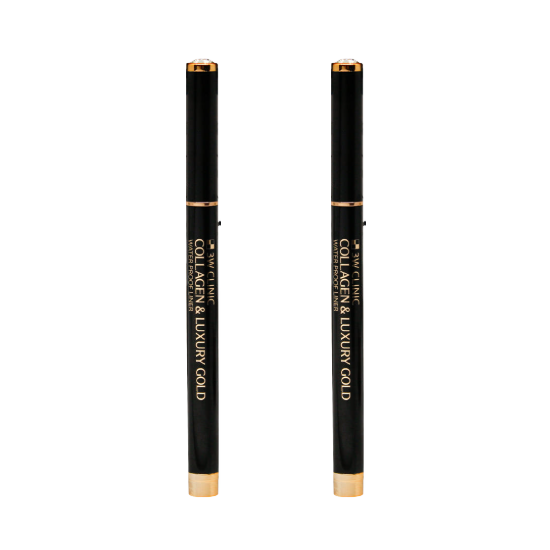 3W CLINIC Collagen & Luxury Gold Waterproof Liner 0.8g (3 Options)