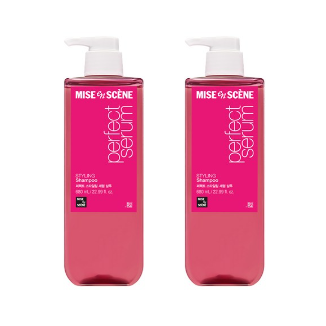 Mise En Scene Perfect Serum Styling Shampoo 680ml (Styling Professional/Golden Morocco Argan Oil) (2 Options)