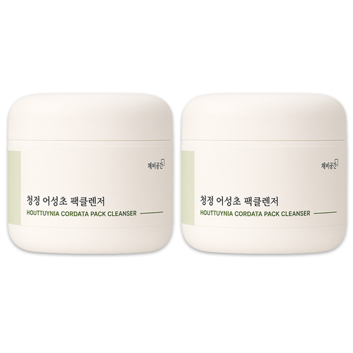 CHAEBIGONGGAN Pack Cleanser 45g (Centella / Houttuynia / Rice Bran) (10 Options)