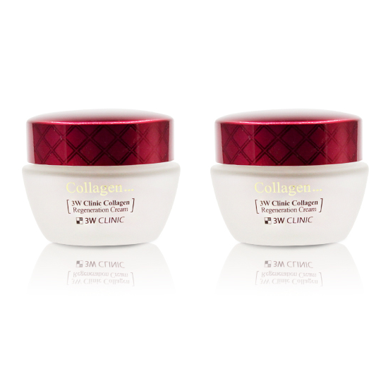 3W CLINIC Collagen Regeneration Cream 60ml (3 Options)