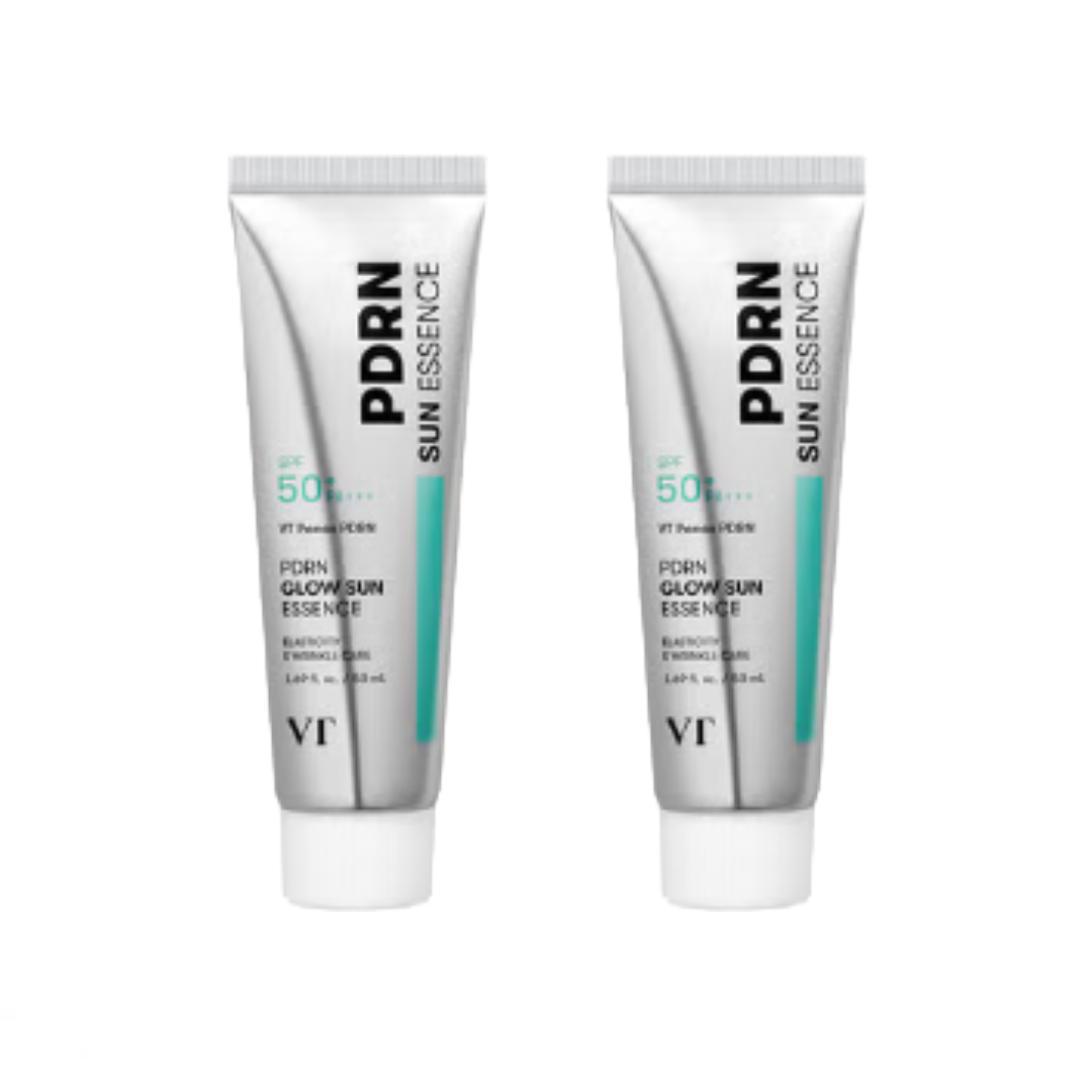 VT PDRN Radiance Toner 200 ml, Essence 2 ml × 6pcs, Sun Essence 50 ml, Glow Cream 50 ml (13 Options)