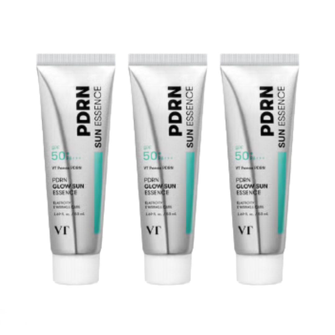 VT PDRN Radiance Toner 200 ml, Essence 2 ml × 6pcs, Sun Essence 50 ml, Glow Cream 50 ml (13 Options)