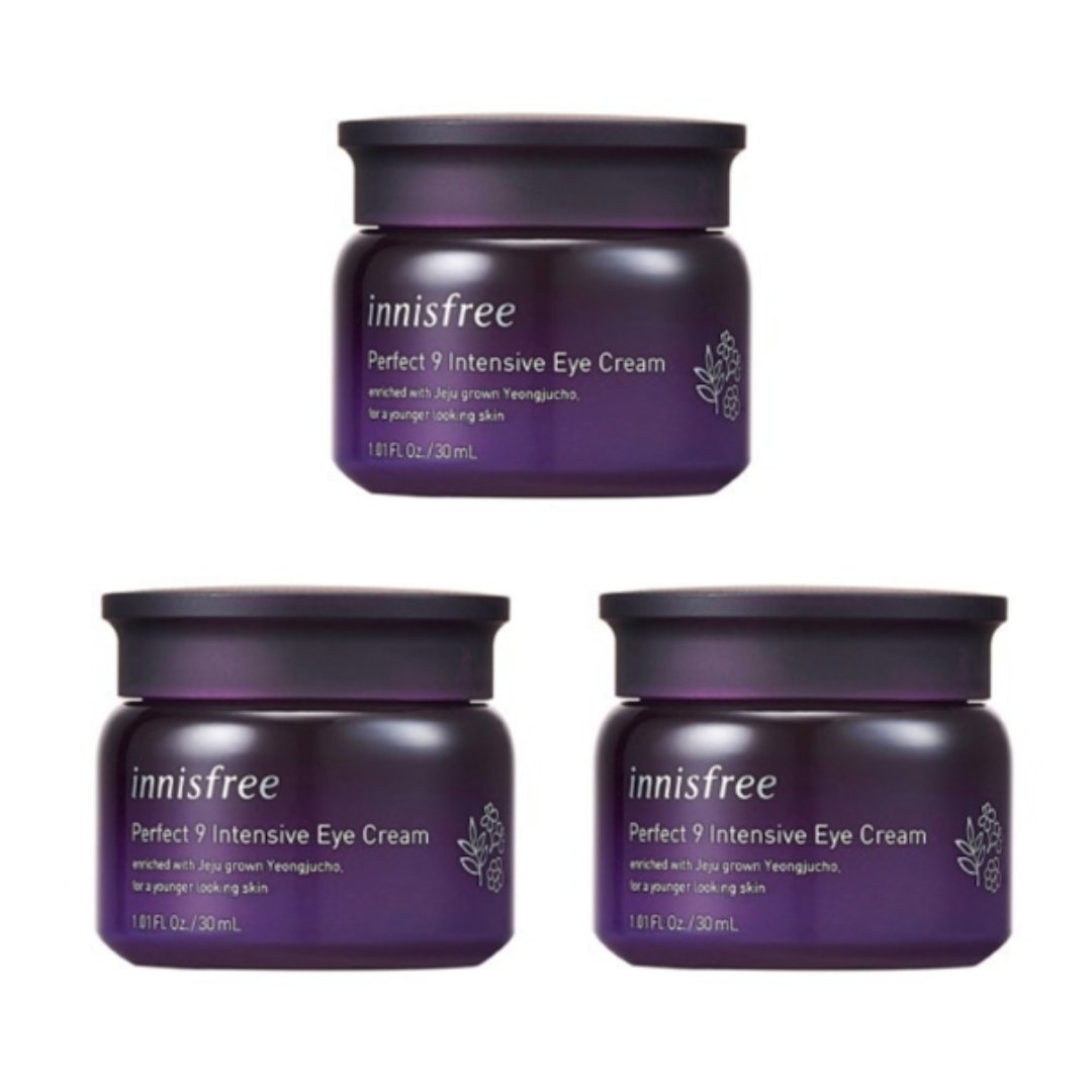 Innisfree Perfect 9 Intensive Eye Cream 30ml, 60ml (6 Options)