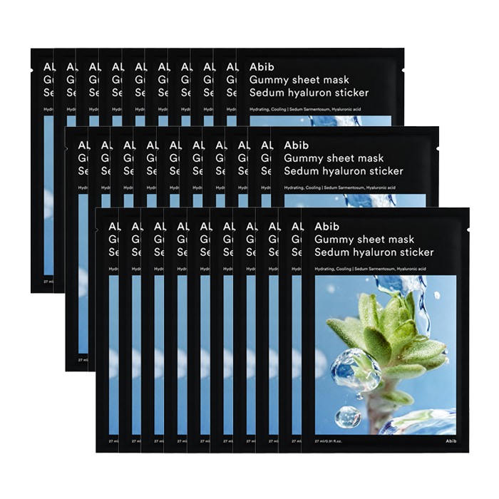 Abib Gummy Sheet Mask Sticker 27g 5 Types (18 Options)
