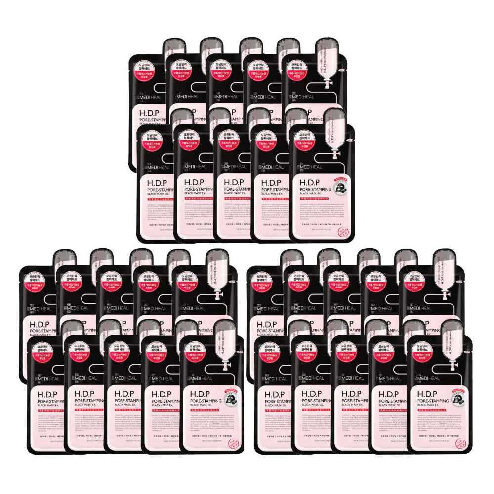 Mediheal HDP Pore Stamping Black Mask EX 25ml (3 Options)