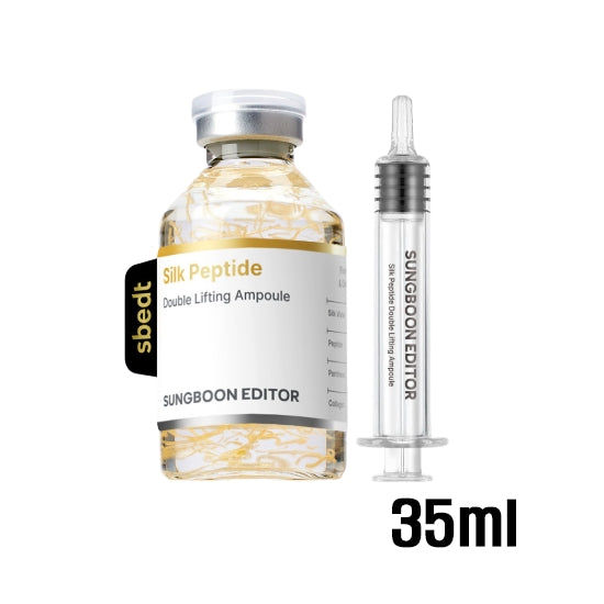 SUNGBOON EDITOR Silk Peptide Double Lifting Ampoule 35ml, 60ml (7 Options)