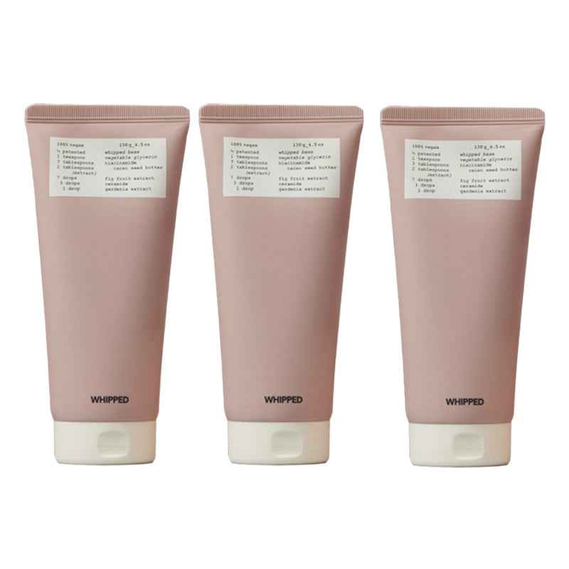 WHIPPED Vegan Pack Cleanser 130g (10 Options)