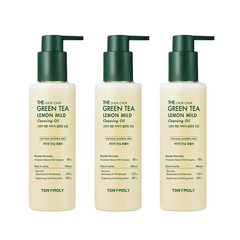 TONYMOLY The Chok Chok Green Tea Lemon Mild Cleansing Oil (3 Options)