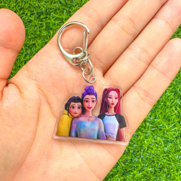 K-POP Demon Hunters Keyring (Huntr/x, Saja Boys, Derpy) (29 Options)