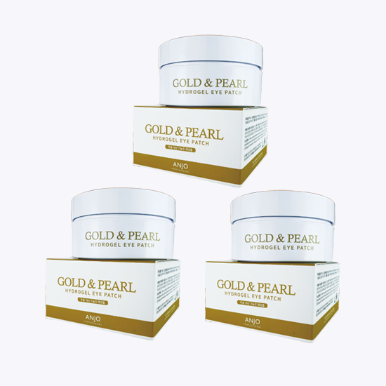 ANJO Professional Hydrogel Eye Patch 90g / 60 Patches (Aqua & Collagen / Gold & Pearl) (7 Options)