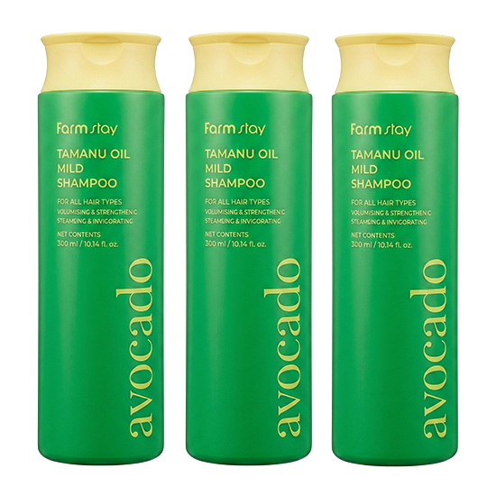FARM STAY Tamanu Oil Mild Avocado Shampoo & Conditioner 300ml (7 Options)