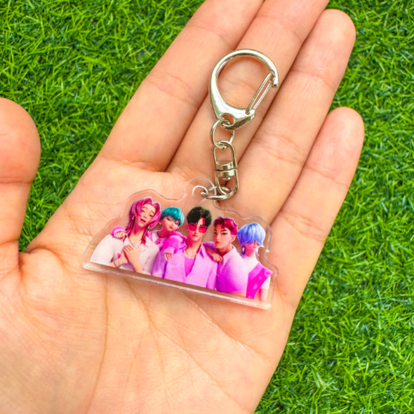 K-POP Demon Hunters Keyring (Huntr/x, Saja Boys, Derpy) (29 Options)