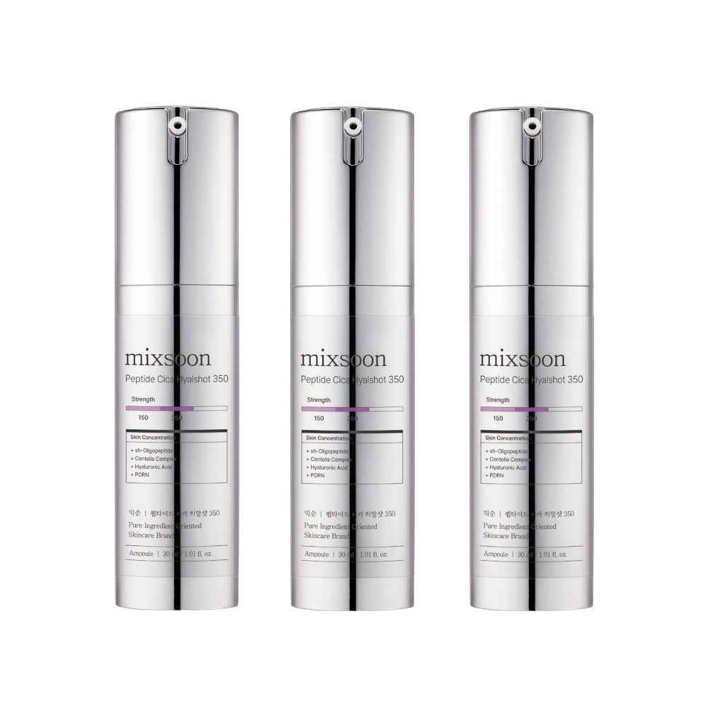 Mixsoon Peptide Cica Hyalshot 150 (50ml) / 350 (30ml) (7 Options)