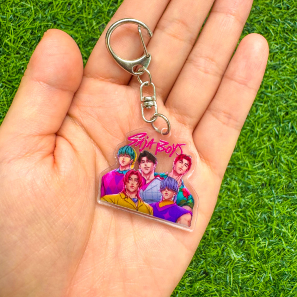 K-POP Demon Hunters Keyring (Huntr/x, Saja Boys, Derpy) (29 Options)