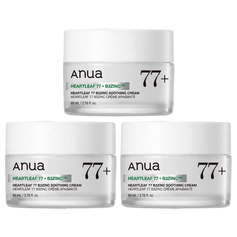 ANUA Heartleaf 77+ Skincare Set (Toner 250ml, Lotion 200ml, Serum 30ml, Soothing Cream 80ml) (13 Options)