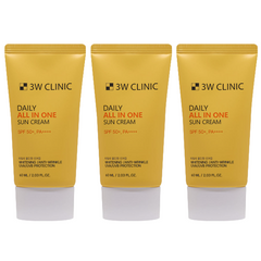 3W CLINIC Daily All-In-One Sun Cream SPF50+ PA++++ 60ml (3 Options)