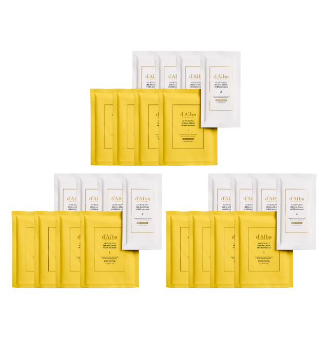 d’Alba White Truffle Serum & Cream Modeling Mask 66g (Soothing/Cooling · Nutrition/Moisture) (7 Options)