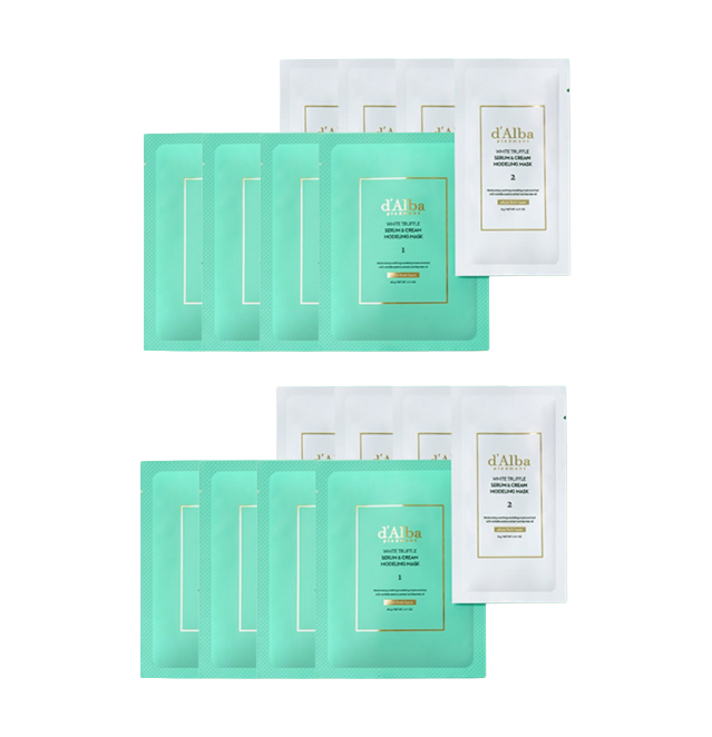 d’Alba White Truffle Serum & Cream Modeling Mask 66g (Soothing/Cooling · Nutrition/Moisture) (7 Options)