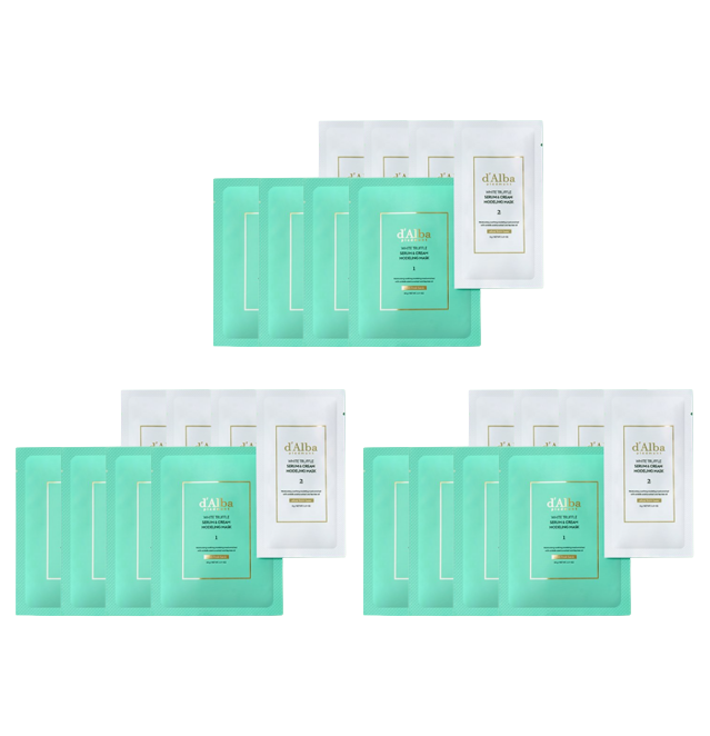 d’Alba White Truffle Serum & Cream Modeling Mask 66g (Soothing/Cooling · Nutrition/Moisture) (7 Options)