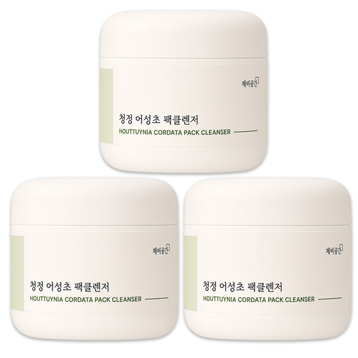 CHAEBIGONGGAN Pack Cleanser 45g (Centella / Houttuynia / Rice Bran) (10 Options)