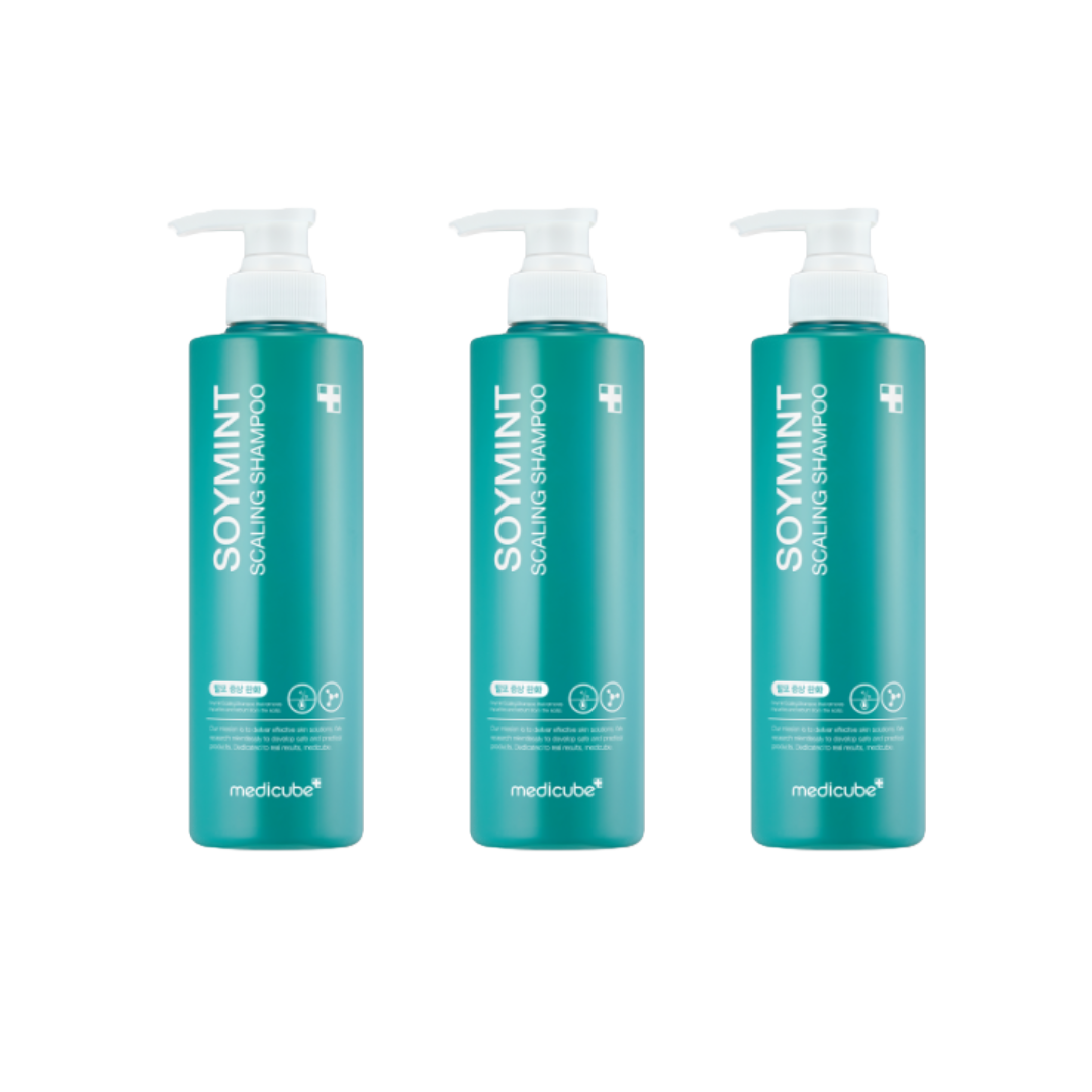 Medicube Soymint Scaling Shampoo (for Seborrheic/Oily Scalp) 490ml (3 Options)