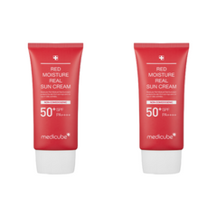 Medicube Red Moisture Real Sun Cream 50ml (3 Options)