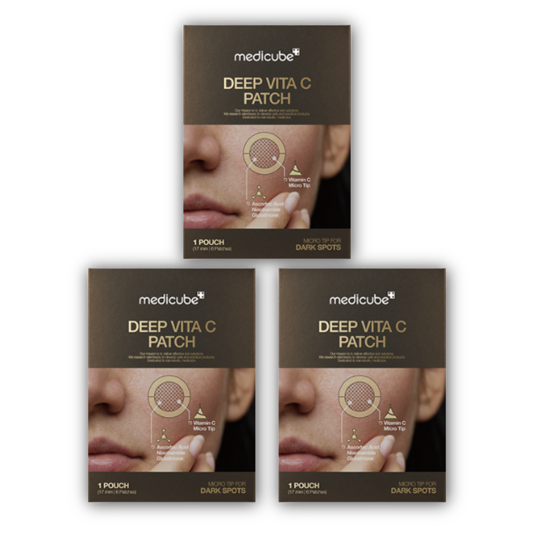 Medicube Deep Vita C Patch 17mm / 6 Patches (3 Options)