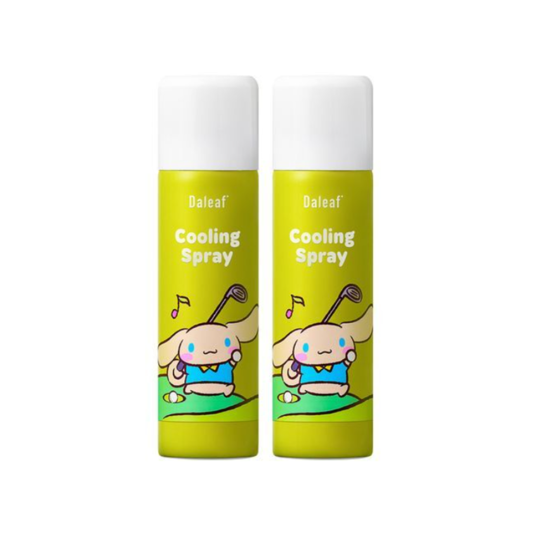 [Cinnamoroll Collaboration] Daleaf Chlorella Better Root Cooling Spray 100mL ×2 (1+1) (3 Options)