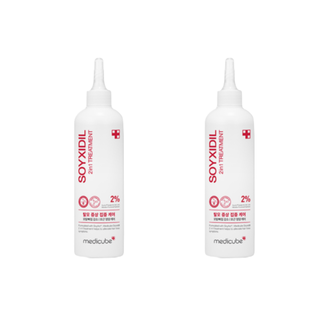 [Hair-Loss Functional] Medicube Soyxidil Shampoo 490ml, Medicube Soyxidil 2in1 Treatment 265ml (7 Options)
