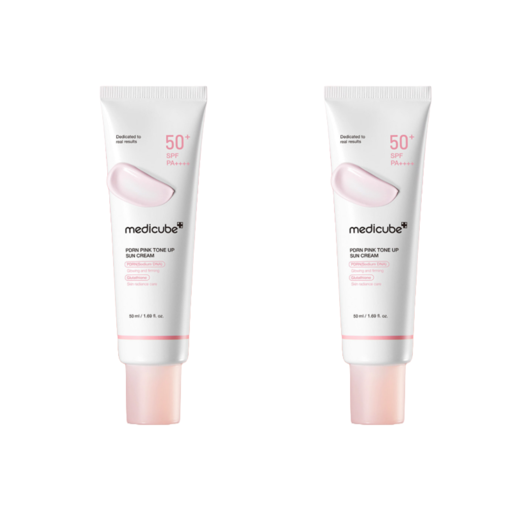 Medicube PDRN Pink Tone‑Up Sun Cream 50ml (3 Options)