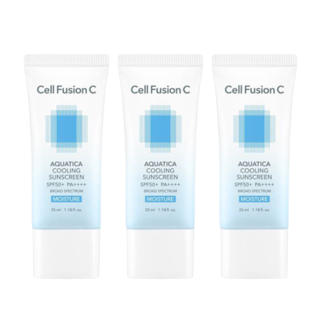 Cell Fusion C Aquatica Cooling Sunscreen 35mL (3 Options)